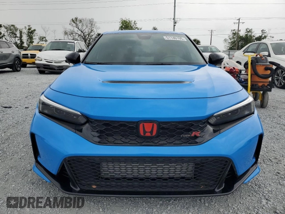 2023 Honda Civic Type R with VIN JHMFL5G45PX001197, listed as a Copart auction lot 51146105 with 26,258 mi miles and Clean Title. Bid and sale history available at carsss.com. Image 5.