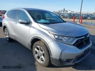 2019 Honda CR-V EX-L with VIN 7FARW2H87KE032111, listed as a IAAI auction lot 41757203 with 60,607 mi miles. Bid and sale history available at carsss.com. Image 1.