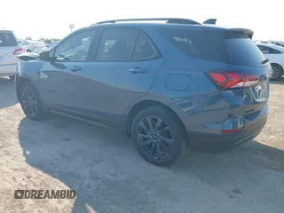 2024 Chevrolet Equinox RS with VIN 3GNAXWEG4RL166568, listed as a IAAI auction lot 42218169 with 14,019 mi miles and . Bid and sale history available at DreamBid. Image 3.