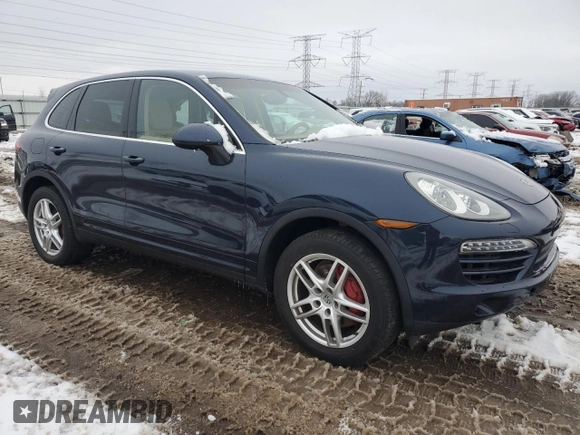 2013 Porsche Cayenne Diesel with VIN WP1AF2A2XDLA26218, listed as a Copart auction lot 65716124 with 37,287 mi miles and Salvage title. Bid and sale history available at DreamBid. Image 4.