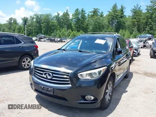 2014 Infiniti QX60 z VIN 5N1AL0MM0EC545240, wystawiony jako IAAI lot #42547919 z przebiegiem 190 790 mil mil oraz . Historia ofert i sprzedaży dostępna na DreamBid. Obrazek 2.