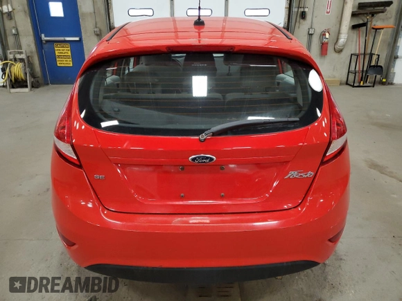 2013 Ford Fiesta SE with VIN 3FADP4EJ1DM103541, listed as a Copart auction lot 52542505 with 110,767 mi miles and Clean Title. Bid and sale history available at DreamBid. Image 6.