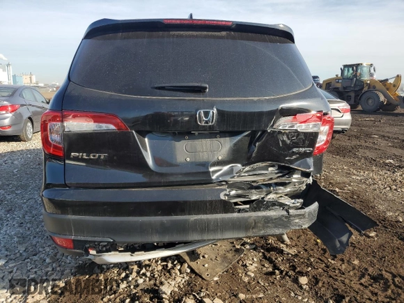 2021 Honda Pilot EX-L with VIN 5FNYF6H52MB088948, listed as a Copart auction lot 48586245 with 79,186 mi miles and Salvage Title. Bid and sale history available at carsss.com. Image 6.