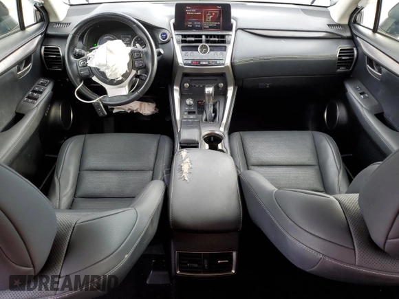 2021 Lexus NX with VIN JTJGJRDZ7M2166130, listed as a Copart auction lot 84649604 with 58,780 mi miles and Salvage Title. Bid and sale history available at carsss.com. Image 8.