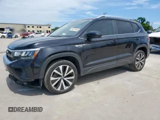 2024 Volkswagen Taos SE z VIN 3VVEX7B27RM026342, wystawiony jako Copart lot #58076195 z przebiegiem 14 681 mil mil oraz Szkoda całkowita • Salvage title. Historia ofert i sprzedaży dostępna na DreamBid. Obrazek 1.