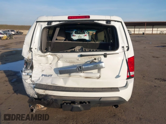 2014 Honda Pilot EX-L with VIN 5FNYF3H57EB025702, listed as a IAAI auction lot 41242826 with 190,503 mi miles. Bid and sale history available at carsss.com. Image 16.