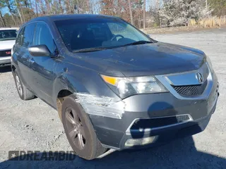 2012 Acura MDX Tech Pkg with VIN 2HNYD2H30CH517682, listed as a IAAI auction lot 41753052 with 221,943 mi miles. Bid and sale history available at carsss.com. Image 1.