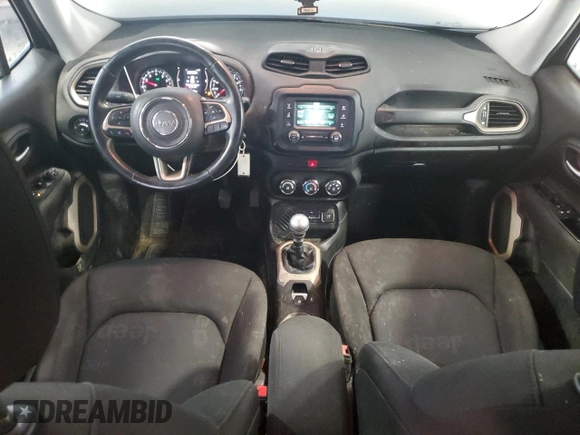 2016 Jeep Renegade Latitude with VIN ZACCJABW6GPC42409, listed as a Copart auction lot 45591525 with 108,576 mi miles and Salvage Title. Bid and sale history available at DreamBid. Image 8.