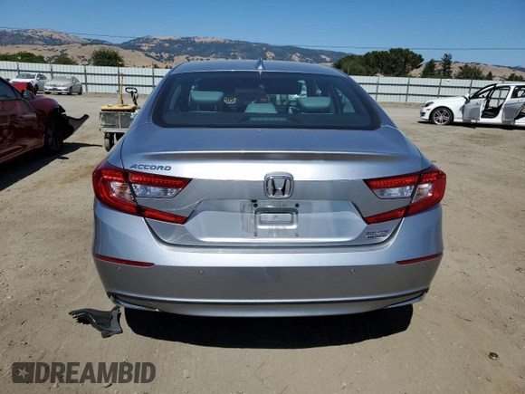 2019 Honda Accord Touring with VIN 1HGCV3F97KA018712, listed as a Copart auction lot 61665185 with 104,392 mi miles and Salvage title. Bid and sale history available at DreamBid. Image 6.