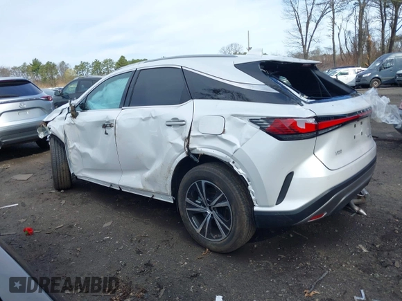 2025 Lexus RX 350 with VIN 2T2BAMCA7SC095145, listed as a IAAI auction lot 42009177 with 5 mi miles and . Bid and sale history available at DreamBid. Image 14.