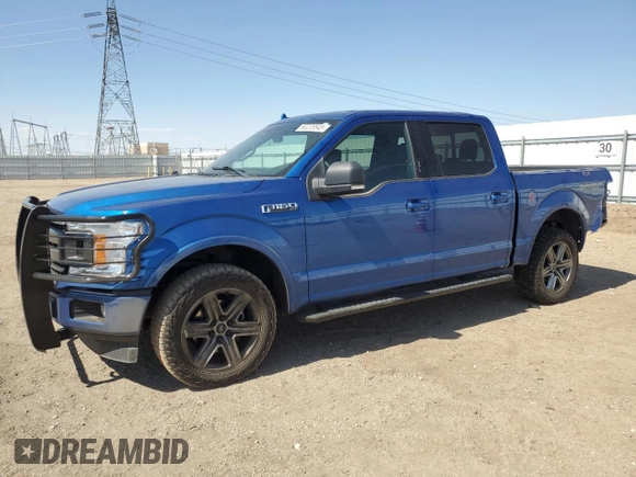 2018 Ford F-150 XL with VIN 1FTEW1EP6JFC70686, listed as a Copart auction lot 60235545 with 131,528 mi miles and Salvage title. Bid and sale history available at DreamBid. Image 1.