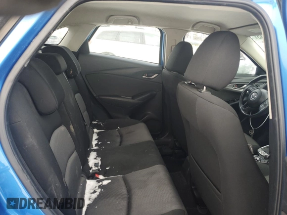 2016 Mazda CX-3 Sport z VIN JM1DKBB72G0124864, wystawiony jako Copart lot #44143535 z przebiegiem 136 750 mil mil oraz Szkoda całkowita • Salvage title. Historia ofert i sprzedaży dostępna na DreamBid. Obrazek 10.