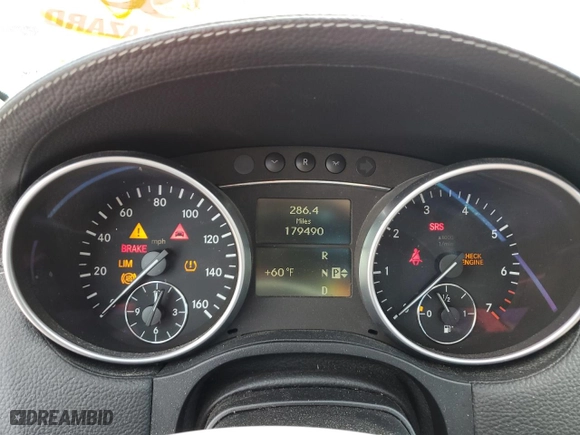 2008 Mercedes-Benz GL-Class 4.6L with VIN 4JGBF71E38A356194, listed as a Copart auction lot 46957565 with 179,490 mi miles and Salvage Title. Bid and sale history available at carsss.com. Image 9.