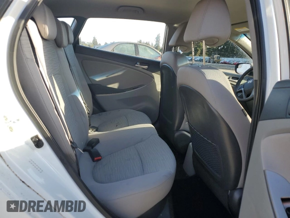 2016 Hyundai Accent SE with VIN KMHCT5AE4GU290513, listed as a Copart auction lot 51863465 with 52,577 mi miles and Salvage Title. Bid and sale history available at carsss.com. Image 10.