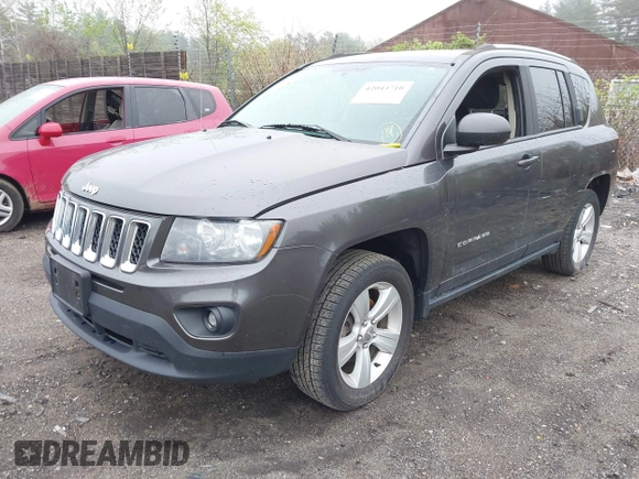 2016 Jeep Compass Sport with VIN 1C4NJDBB1GD632341, listed as a IAAI auction lot 42043710 with 80,137 mi miles and . Bid and sale history available at DreamBid. Image 2.