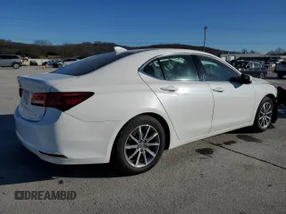 2018 Acura TLX with VIN 19UUB1F39JA002412, listed as a Copart auction lot 41780555 with 140,950 mi miles and Salvage Title. Bid and sale history available at carsss.com. Image 3.