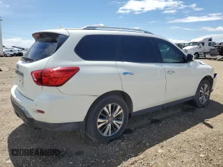 2020 Nissan Pathfinder S with VIN 5N1DR2AN8LC606481, listed as a Copart auction lot 57678925 with 61,108 mi miles and Salvage title. Bid and sale history available at DreamBid. Image 3.