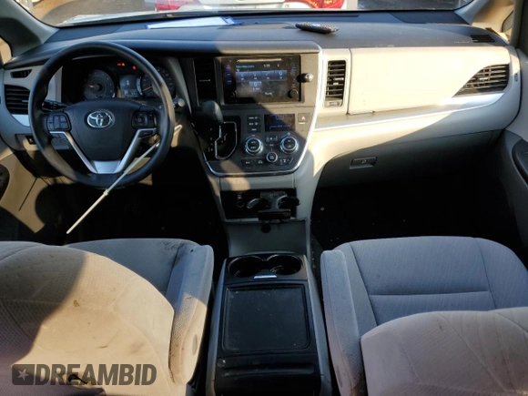 2017 Toyota Sienna LE with VIN 5TDJZ3DC8HS148910, listed as a Copart auction lot 47070465 with 87,024 mi miles and Salvage Title. Bid and sale history available at carsss.com. Image 8.