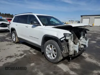 2023 Jeep Grand Cherokee Limited z VIN 1C4RJKBG2P8109727, wystawiony jako Copart lot #51298865 z przebiegiem 71 458 mil mil oraz Szkoda całkowita • Salvage title. Historia ofert i sprzedaży dostępna na DreamBid. Obrazek 4.