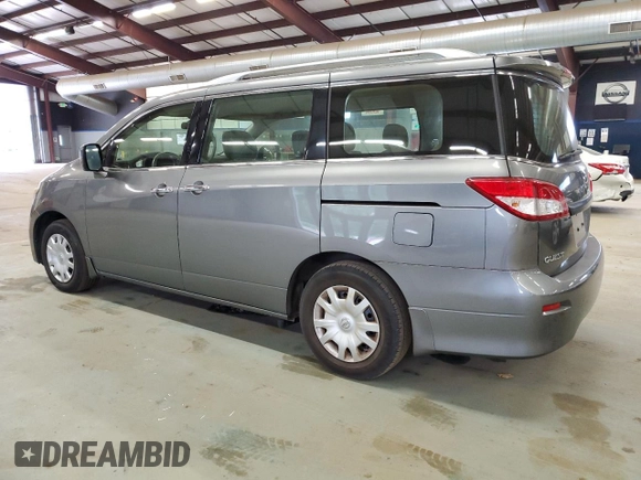 2014 Nissan Quest SV z VIN JN8AE2KP3E9101715, wystawiony jako Copart lot #59812295 z przebiegiem 127 766 mil mil oraz Czysty tytuł • Clean title. Historia ofert i sprzedaży dostępna na DreamBid. Obrazek 2.