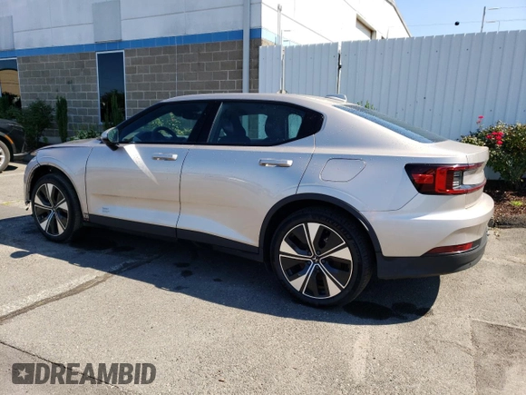 2023 Polestar 2 with VIN YSMEG3KA7PL143419, listed as a Copart auction lot 69991614 with 30,552 mi miles and Clean Title. Bid and sale history available at carsss.com. Image 2.