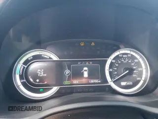 2017 Kia Niro LX with VIN KNDCB3LC9H5062395, listed as a Copart auction lot 51184255 with 128,700 mi miles and Salvage Title. Bid and sale history available at carsss.com. Image 9.