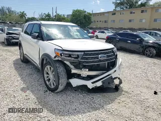 2022 Ford Explorer XLT with VIN 1FMSK8DH0NGB18321, listed as a Copart auction lot 50718605 with 21,047 mi miles and Salvage Title. Bid and sale history available at DreamBid. Image 14.