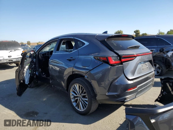 2022 Lexus NX with VIN JTJHKCEZ6N5002932, listed as a Copart auction lot 72285954 with 21,748 mi miles and Salvage Title. Bid and sale history available at carsss.com. Image 2.