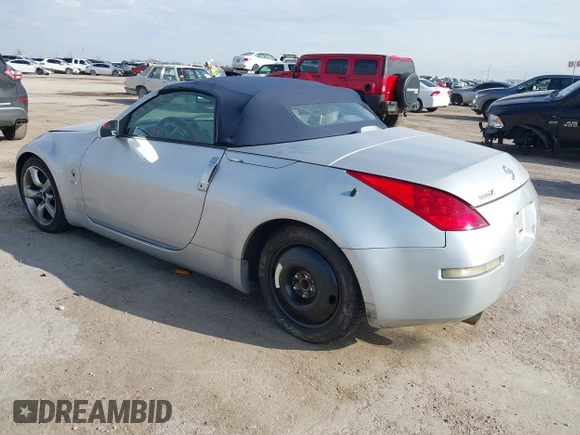 2007 Nissan 350Z Touring with VIN JN1BZ36A27M654486, listed as a IAAI auction lot 41416395 with 132,401 mi miles. Bid and sale history available at carsss.com. Image 3.