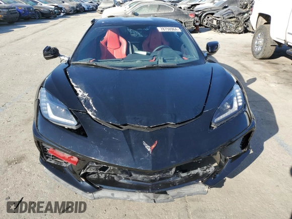 2021 Chevrolet Corvette 2LT with VIN 1G1YB2D43M5125954, listed as a Copart auction lot 78750964 with 23,158 mi miles and Salvage Title. Bid and sale history available at carsss.com. Image 5.