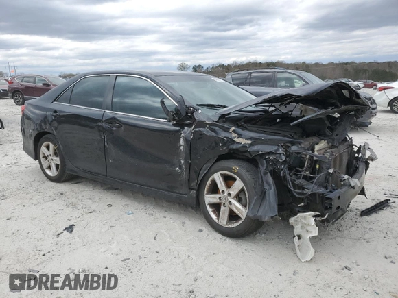 2013 Toyota Camry L with VIN 4T1BF1FK3DU283929, listed as a Copart auction lot 50601705 with 204,832 mi miles and Salvage Title. Bid and sale history available at carsss.com. Image 4.