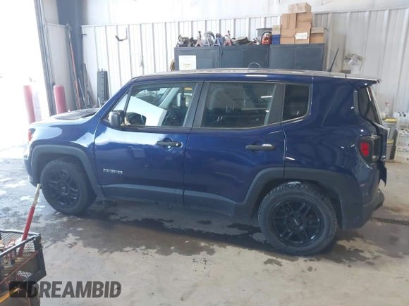 2019 Jeep Renegade Sport with VIN ZACNJAAB5KPK78427, listed as a IAAI auction lot 41239148 with 120,831 mi miles and . Bid and sale history available at DreamBid. Image 14.