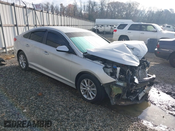 2019 Hyundai Sonata SE with VIN 5NPE24AF4KH766121, listed as a IAAI auction lot 41794665 with 101,673 mi miles and . Bid and sale history available at carsss.com. Image 1.