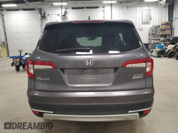 2019 Honda Pilot Touring 7-Passenger with VIN 5FNYF6H66KB507017, listed as a Copart auction lot 62583625 with 48,230 mi miles and Salvage title. Bid and sale history available at DreamBid. Image 6.