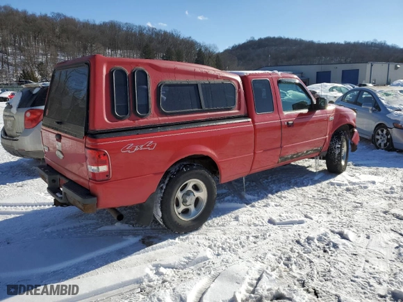 2008 Ford Ranger XL with VIN 1FTZR15E88PA15694, listed as a Copart auction lot 87882265 with 163,137 mi miles and Salvage Title. Bid and sale history available at carsss.com. Image 3.