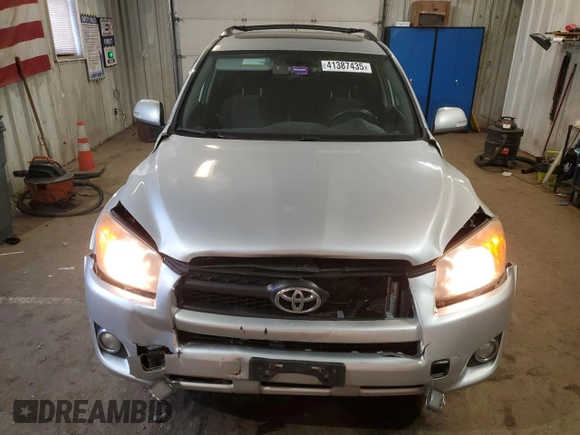 2012 Toyota RAV4 Sport with VIN JTMRK4DV1C5109671, listed as a Copart auction lot 41387435 with 289,810 mi miles and Salvage Title. Bid and sale history available at carsss.com. Image 5.
