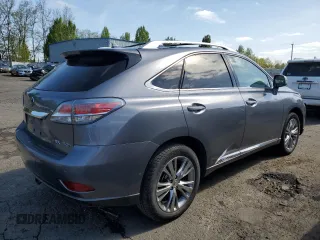 2013 Lexus RX 450h with VIN JTJBC1BA2D2439770, listed as a Copart auction lot 55310945 with 169,425 mi miles and Salvage title. Bid and sale history available at DreamBid. Image 3.