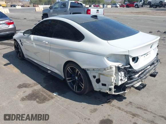 2016 BMW M4 with VIN WBS3R9C54GK336577, listed as a IAAI auction lot 42475006 with 141,289 mi miles and . Bid and sale history available at DreamBid. Image 3.