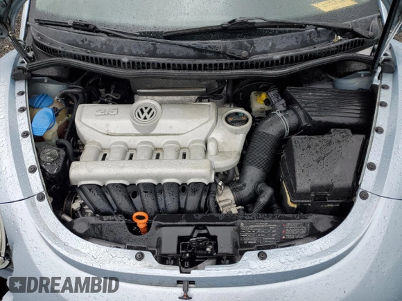 2009 Volkswagen Beetle S with VIN 3VWRG31C29M507454, listed as a Copart auction lot 57183725 with 123,356 mi miles and Salvage title. Bid and sale history available at DreamBid. Image 11.