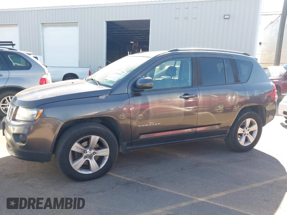 2016 Jeep Compass High Altitude with VIN 1C4NJDEB1GD758355, listed as a IAAI auction lot 42785665 with 76,742 mi miles and . Bid and sale history available at DreamBid. Image 14.