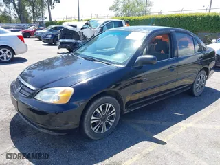 2003 Honda Civic LX with VIN JHMES16523S000517, listed as a IAAI auction lot 42012871 with 158,253 mi miles. Bid and sale history available at carsss.com. Image 2.