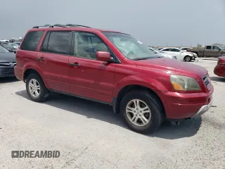 2005 Honda Pilot EX-L z VIN 5FNYF18505B001357, wystawiony jako Copart lot #60452865 z przebiegiem 189 862 mil mil oraz Szkoda całkowita • Salvage title. Historia ofert i sprzedaży dostępna na DreamBid. Obrazek 4.