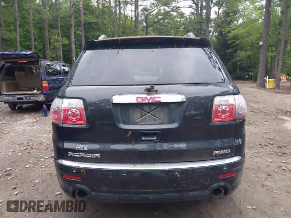 2012 GMC Acadia Denali with VIN 1GKKVTED4CJ189732, listed as a IAAI auction lot 42746391 with 150,950 mi miles and . Bid and sale history available at DreamBid. Image 16.