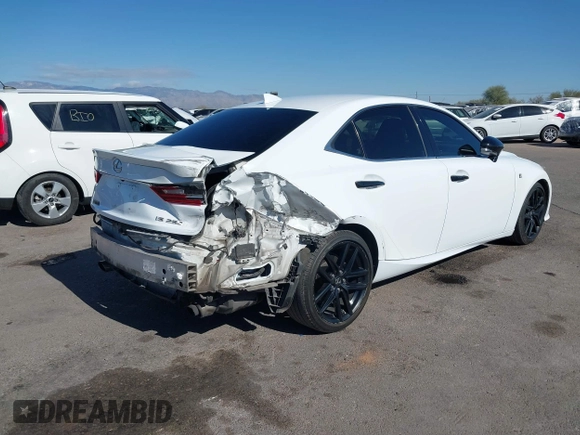 2015 Lexus IS 250 with VIN JTHBF1D25F5056907, listed as a IAAI auction lot 41348874 with 246,372 mi miles and . Bid and sale history available at carsss.com. Image 6.