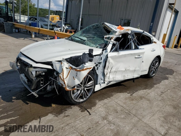 2017 Infiniti Q50 Premium с VIN JN1EV7AR8HM834862, выставлен на аукционе Copart как лот 62843284 с пробегом 65 169 миль миль и На запчасти • Non repairable. История ставок и продаж доступна на DreamBid. Изображение 1.