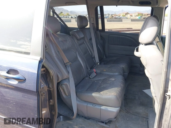 2005 Honda Odyssey EX-L with VIN 5FNRL38755B007567, listed as a IAAI auction lot 41952348 with 183,514 mi miles and . Bid and sale history available at carsss.com. Image 8.