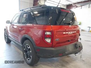 2022 Ford Bronco Sport Outer Banks with VIN 3FMCR9C68NRD74432, listed as a IAAI auction lot 42507901 with 45,557 mi miles and . Bid and sale history available at DreamBid. Image 3.