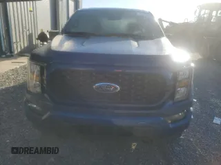 2023 Ford F-150 XL with VIN 1FTEW1EP4PKE26482, listed as a Copart auction lot 74898634 with 0 mi miles and Salvage Title. Bid and sale history available at carsss.com. Image 11.