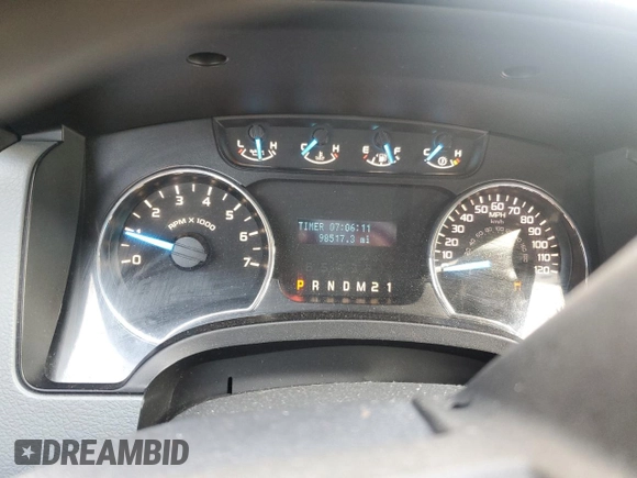 2013 Ford F-150 XL с VIN 1FTEX1EM9DFB55362, выставлен на аукционе Copart как лот 54067255 с пробегом 98 517 миль миль и Списание • Salvage title. История ставок и продаж доступна на DreamBid. Изображение 9.