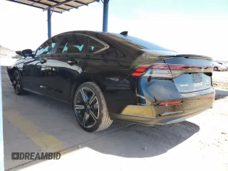 2023 Honda Accord Sport с VIN 1HGCY2F53PA051230, выставлен на аукционе Copart как лот 55246795 с пробегом 28 638 миль миль и Списание • Salvage title. История ставок и продаж доступна на DreamBid. Изображение 2.